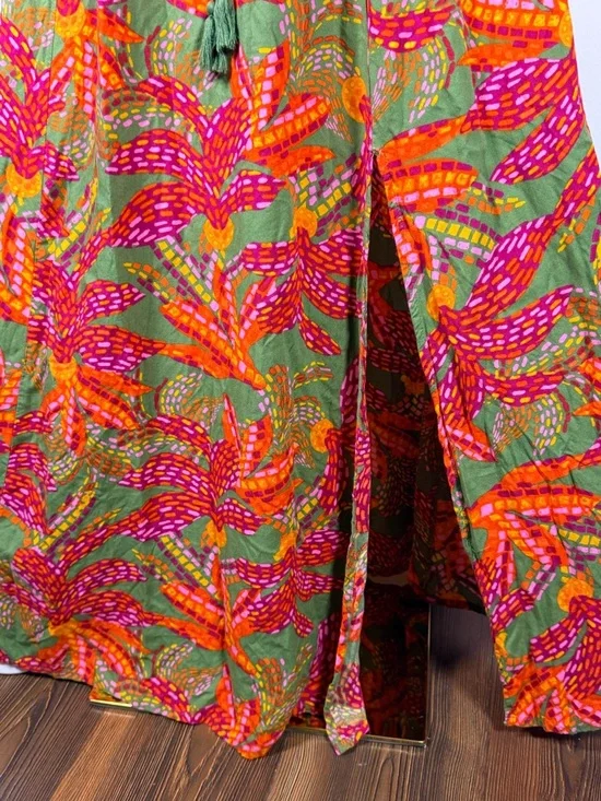 Summer Strapless Maxi Dress with Boho Print - Picture 3 of 10